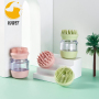 Pet Bath Brush Soothing Massage Soft Bristles Comb for Dogs & Cats Washing