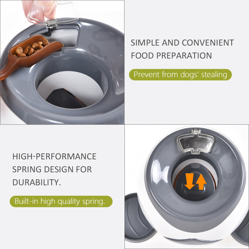 Interactive Reward Toy Dogs Tennis Ball Automatic Thrower Food Treat Dispenser Creativity Play Game Dog Food Leader