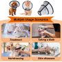 Lightweight Plastic Elizabethan Collar Recovery Pet Cone for Small Pet
