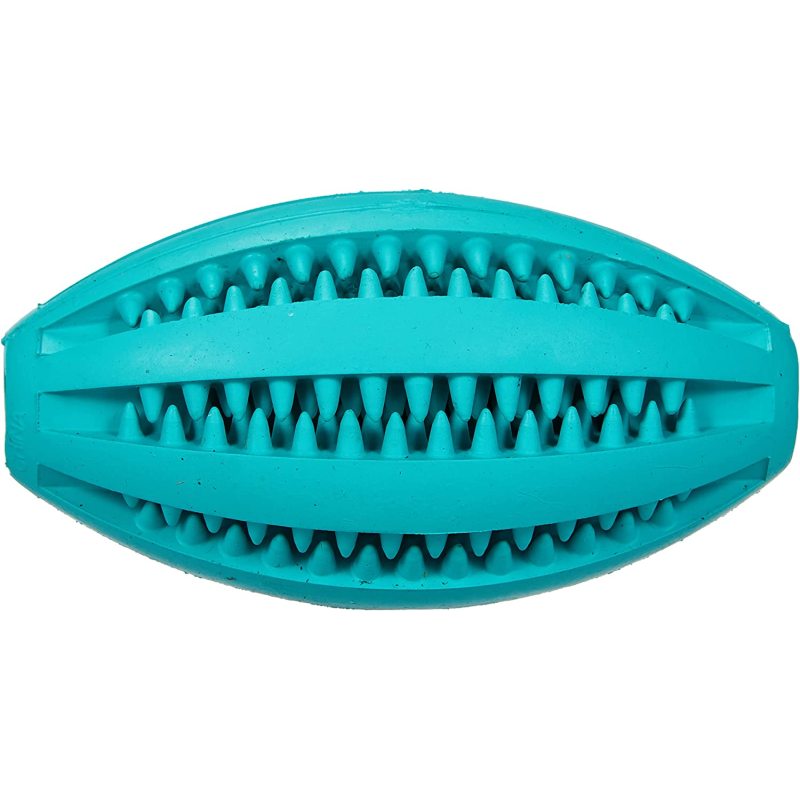 Fun Rugby Ball Mint Fresh Natural Rubber Pet Products