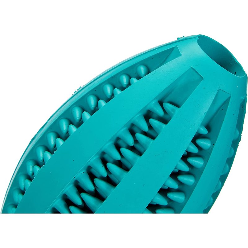 Fun Rugby Ball Mint Fresh Natural Rubber Pet Products