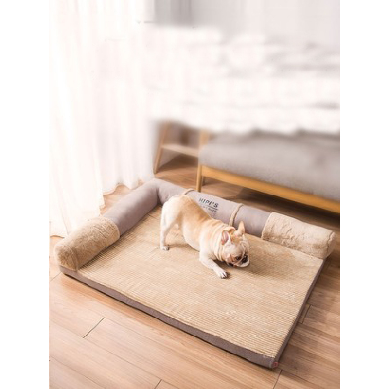 Dog Bed Luxury Sofa Comfort Pet Bed For Big Dog Lounge Sofa-Style Living Room Corner Couch Pet Bed