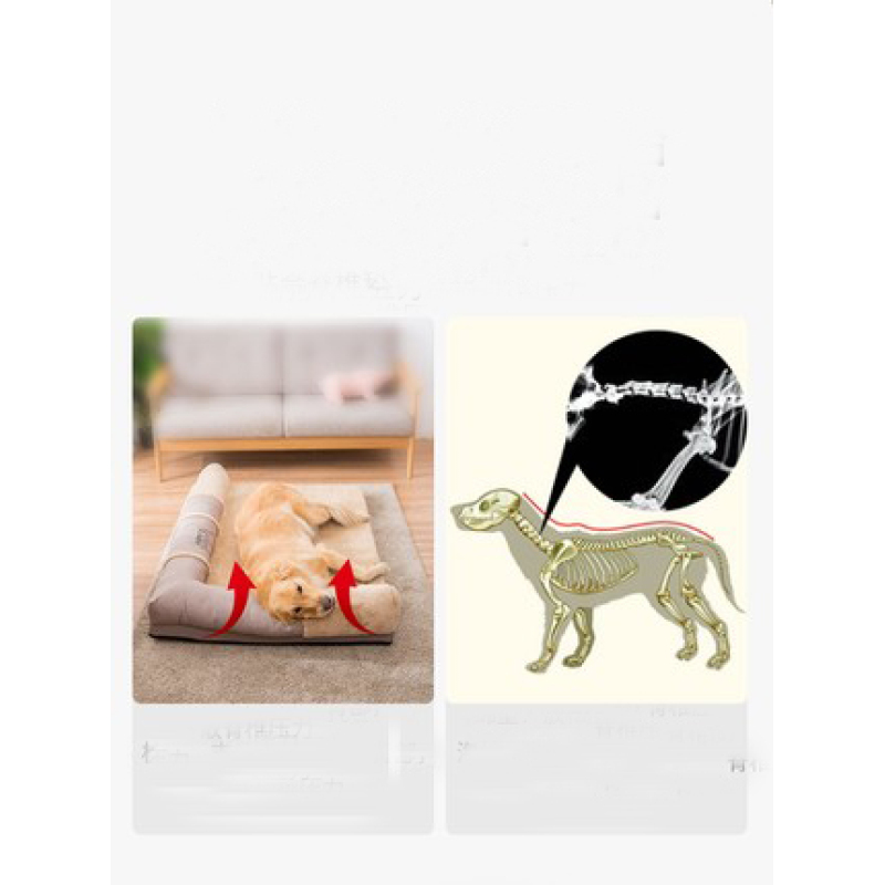 Dog Bed Luxury Sofa Comfort Pet Bed For Big Dog Lounge Sofa-Style Living Room Corner Couch Pet Bed