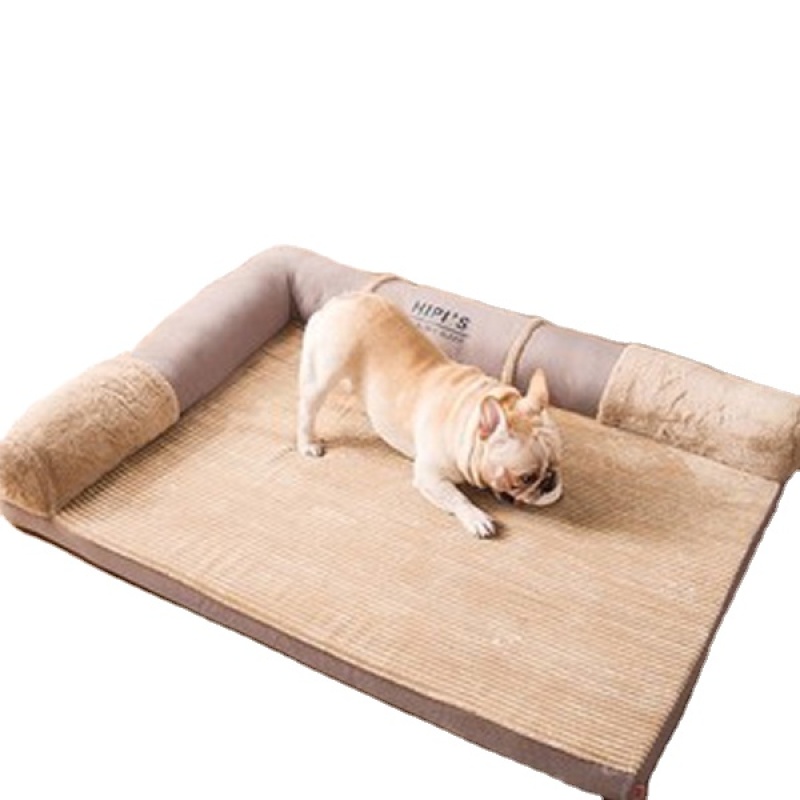 Dog Bed Luxury Sofa Comfort Pet Bed For Big Dog Lounge Sofa-Style Living Room Corner Couch Pet Bed
