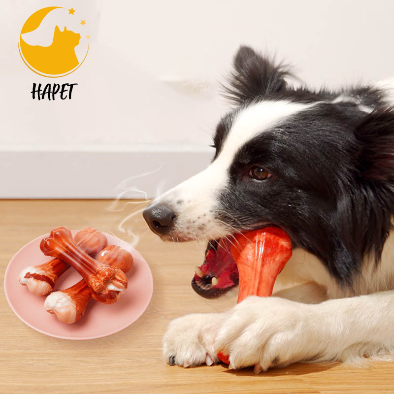 Indestructible Durable Dog Chew Toys Non-Toxic Food Grade Nylon Dog Bone Toy