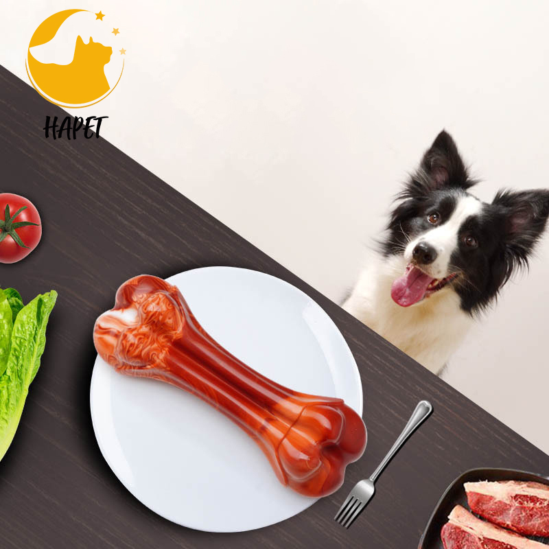 Indestructible Durable Dog Chew Toys Non-Toxic Food Grade Nylon Dog Bone Toy