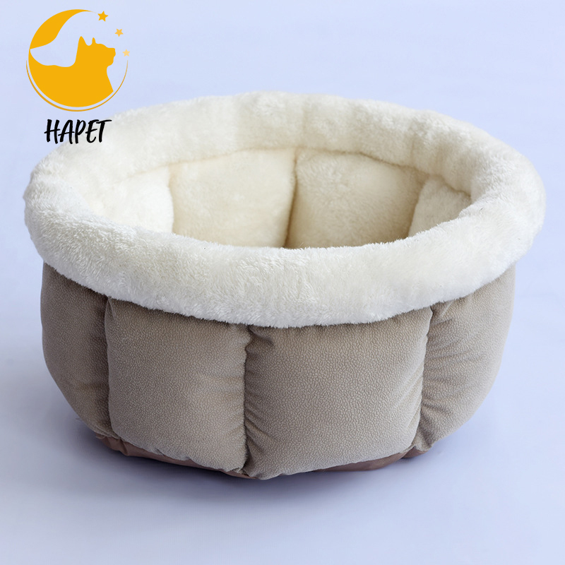Dog Bed Comfortable Donut Cuddler Round Dog Bed Ultra Soft Washable Dog and Cat Cushion Bed