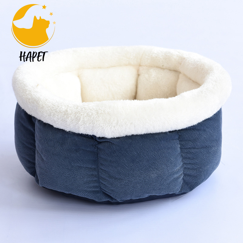 Dog Bed Comfortable Donut Cuddler Round Dog Bed Ultra Soft Washable Dog and Cat Cushion Bed