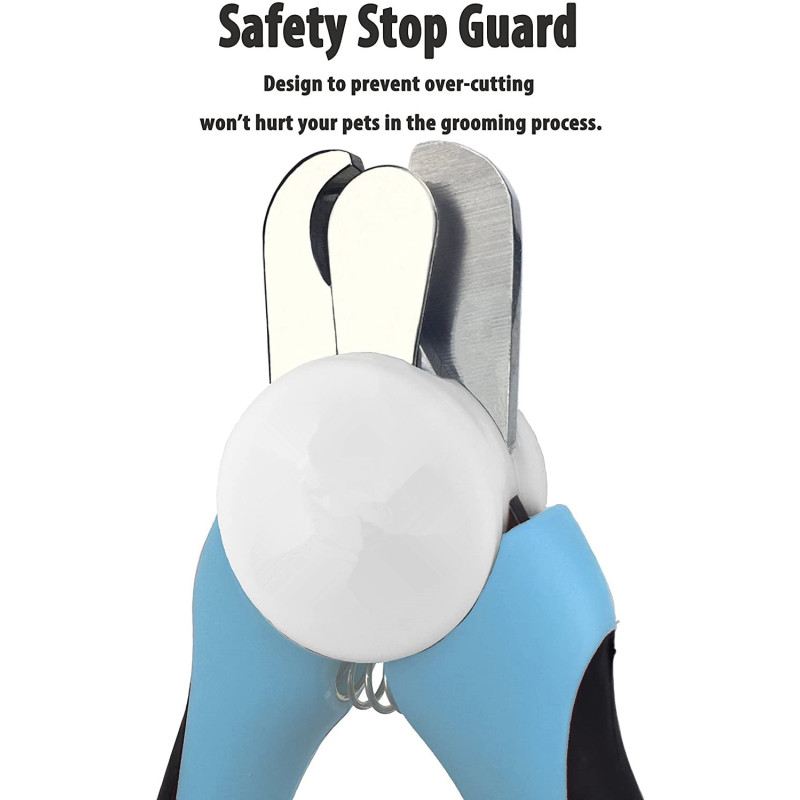 Safety Guard Pet Nail clipper Avoid Over Cutting Professional Grooming Tool for Pets
