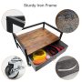 Pet Cat Bed Frame with Drawer Elevated Dog Furniture