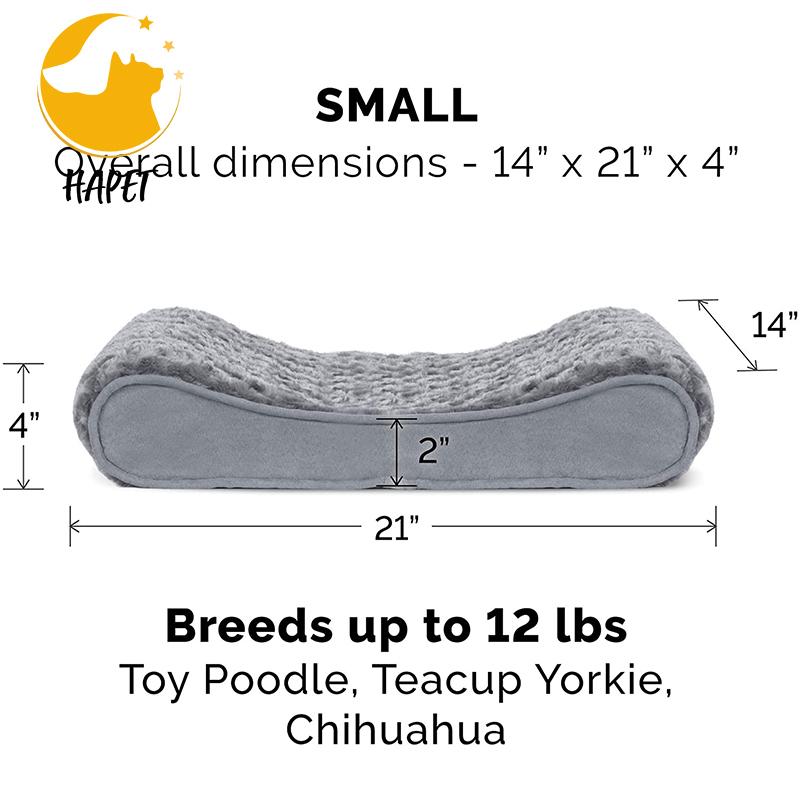 Orthopedic Bolster Couch Pet Bed Washable Soft Foam Mattress Pet Bed Pet Beds Orthopedic Memory Foam
