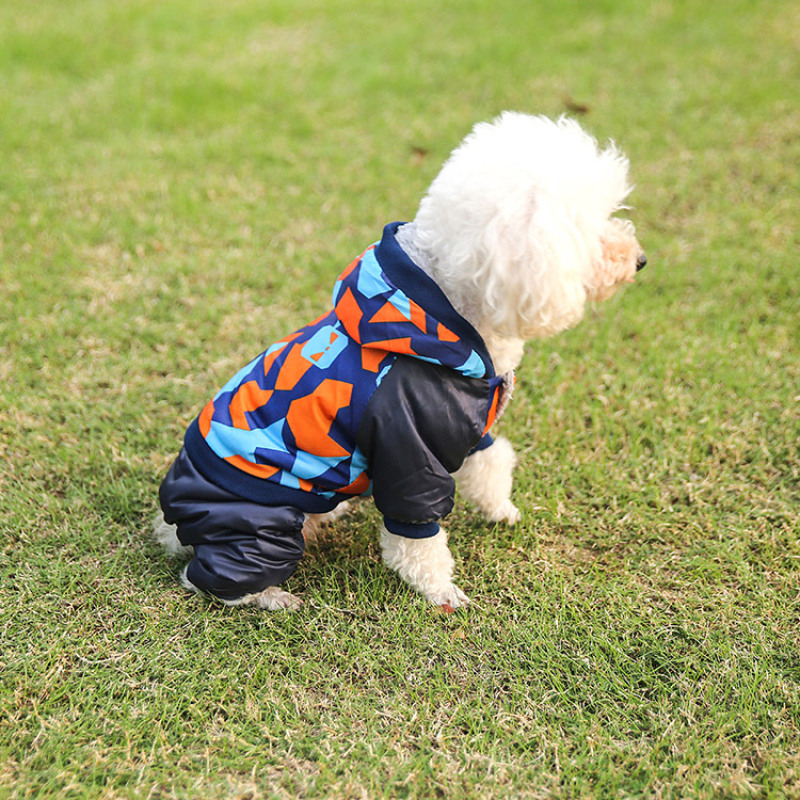 BSCI pet supplies  Fur Hoodie  Warm Dog Jacket Coat Costume Winter Dog Clothes wholesale