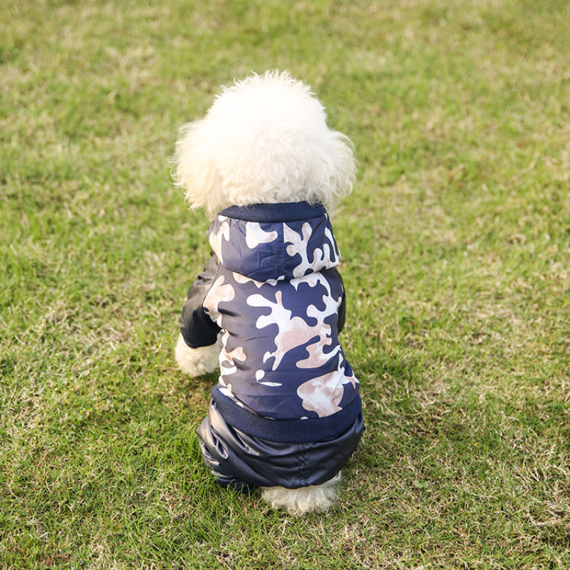 BSCI pet supplies  Fur Hoodie  Warm Dog Jacket Coat Costume Winter Dog Clothes wholesale