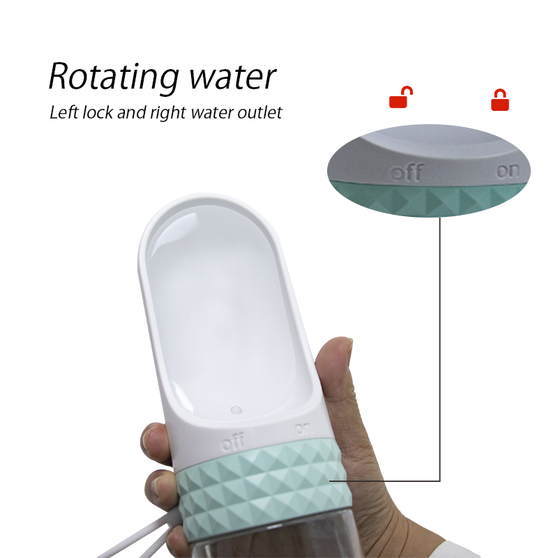 Dog Water Bottle, Leak Proof Portable Pet Water Bottle Dispenser BPA-Free Puppy Water Bottle for Outdoor Walking, Hiking, Travel