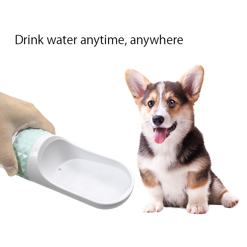Dog Water Bottle, Leak Proof Portable Pet Water Bottle Dispenser BPA-Free Puppy Water Bottle for Outdoor Walking, Hiking, Travel