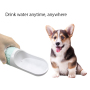 Dog Water Bottle, Leak Proof Portable Pet Water Bottle Dispenser BPA-Free Puppy Water Bottle for Outdoor Walking, Hiking, Travel