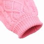 Dog Sweater Winter Coat Apparel Classic Cable Knit Clothes for Cold Weather