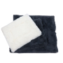 Self Warming Pet Cushion Calming  Crate Plush Fluffy Cozy Dog Mat Faux Fur Cat Small Bed Nest