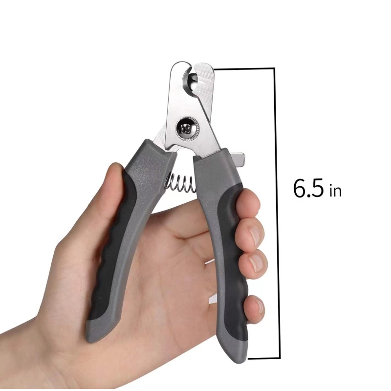 Dog Nail Trimmer with Safety Guard and Nail File
