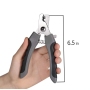 Dog Nail Trimmer with Safety Guard and Nail File