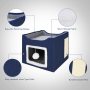 Foldable Cube Cat Houses with Fluffy Ball Hanging and Scratch Pad for Pet Cat House