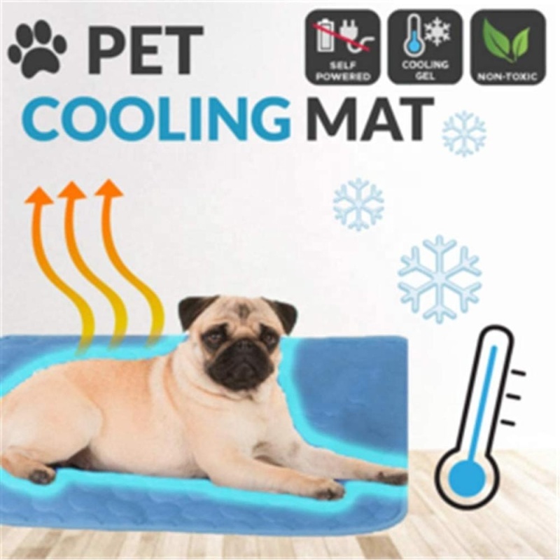 High Quality Custom Design Comfortable Pet Cooling Cushion Luxury Dog Pad Durable Cooling Pet Mat