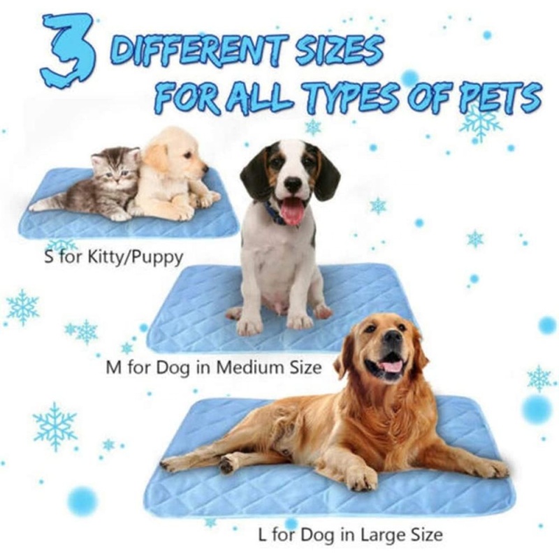 High Quality Custom Design Comfortable Pet Cooling Cushion Luxury Dog Pad Durable Cooling Pet Mat