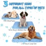 High Quality Custom Design Comfortable Pet Cooling Cushion Luxury Dog Pad Durable Cooling Pet Mat