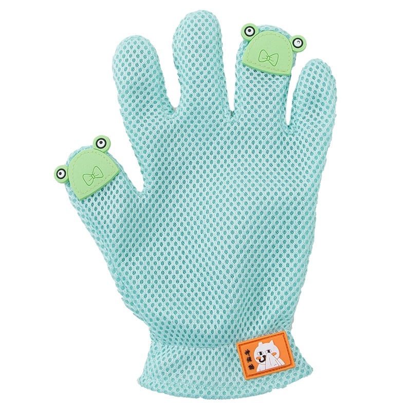 Pet Grooming Mitt Cat Dog Gentle Deshedding Brush Pet Hair Remover Massage Mitt