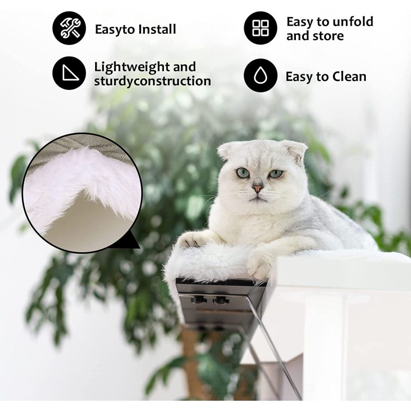 Sill Cat Perch Cat Window Hammock Shelf for Kitty Sill