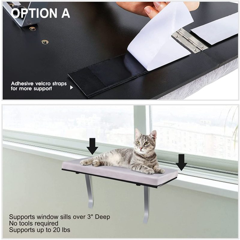 Sill Cat Perch Cat Window Hammock Shelf for Kitty Sill