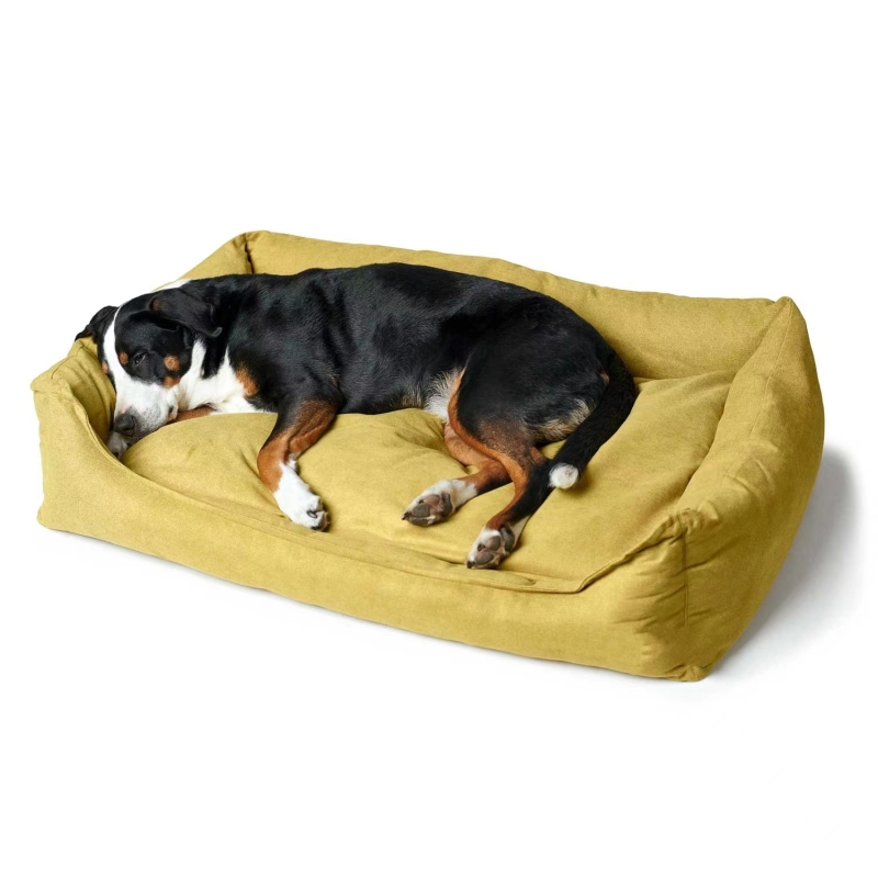 Dog Bed for Large Medium Small Dogs and Cats Soft Rectangle Washable Dog Sofa Bed