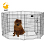 Heavy Duty Dog Playpen Kennel, Pet Dog Exercise Playpen Foldable Dog Steel Crate Wire Metal Cage