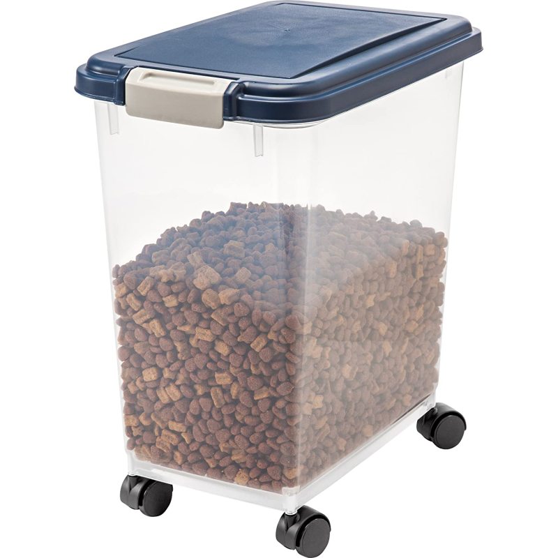PVC Pet Food Storage Container Dog Food Container Large Capacity High Quality Wholesale Pet Food Barrel