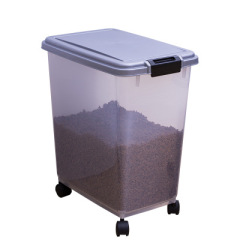PVC Pet Food Storage Container Dog Food Container Large Capacity High Quality Wholesale Pet Food Barrel