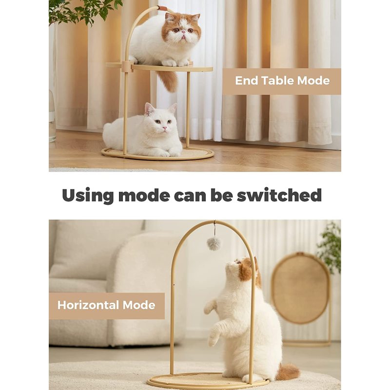 Furniture Protector Cat Scratching Post With Replaceable Sisal Scratch Pad