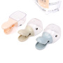 Duck Shape Collapsible Pet Scoop Silicone Multi-Function Scoop Sealed Scoop For Pet Food