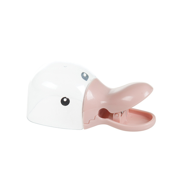 Duck Shape Collapsible Pet Scoop Silicone Multi-Function Scoop Sealed Scoop For Pet Food