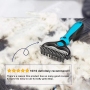 Dog and Cat Dematting and Deshedding Tool Safe Dog Detangler and Cat Brush
