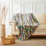 Softness and Fluffy Lightweight Micro Plush Fleece Pet Blanket for Small Dogs, Puppies, Cats and Kittens, Vivid Color