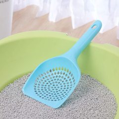 Plastic Litter Scoop for Cats Durable Deep Shovel and Long Handle