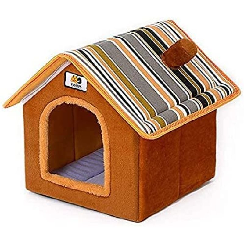 Comfortable Pet Cat Dog House Removable Dog Cat Bed Cat Puppy Shelter