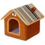 Comfortable Pet Cat Dog House Removable Dog Cat Bed Cat Puppy Shelter