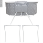 Elevated Folding Dog BathTub and Wash Station for Bathing, Shower, and Grooming, Foldable and Portable, Indoor and Outdoor, Perf