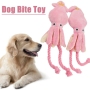 Octopus Cute Squid Pet Cat Dog Toy Pet Squeaky Plush Toy Pet Chew Toys for Dogs