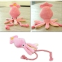 Octopus Cute Squid Pet Cat Dog Toy Pet Squeaky Plush Toy Pet Chew Toys for Dogs