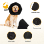 Dog Recovery Cone Soft Pet Collar Comfy E-Collar to Prevent From Licking Biting Scratching