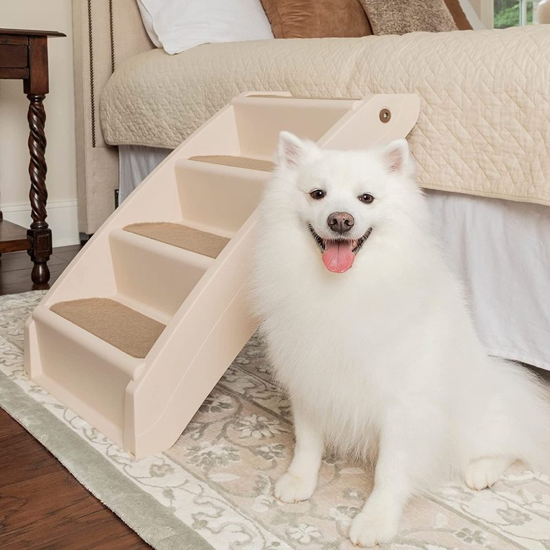 Durable Folding Dog Stairs Dog Steps for High Beds Pet Products