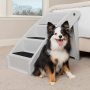 Durable Folding Dog Stairs Dog Steps for High Beds Pet Products