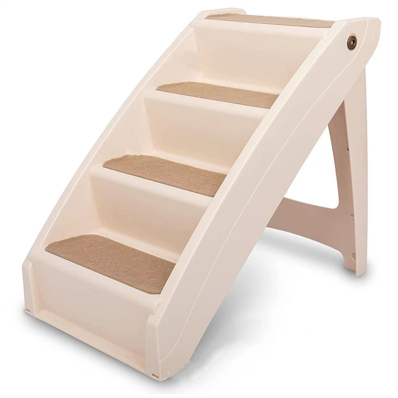 Durable Folding Dog Stairs Dog Steps for High Beds Pet Products